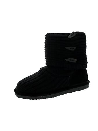 Bearpaw women's knit tall fold over boot clearance