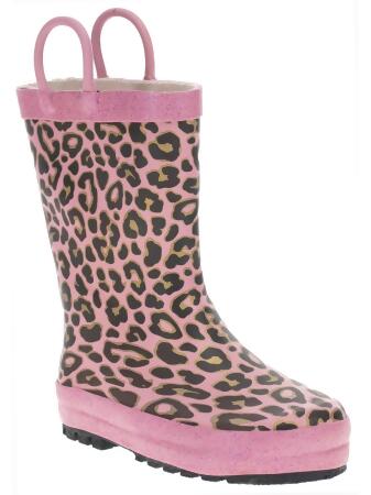 Western Chief Girls Rubber Pull On Rain Boots 