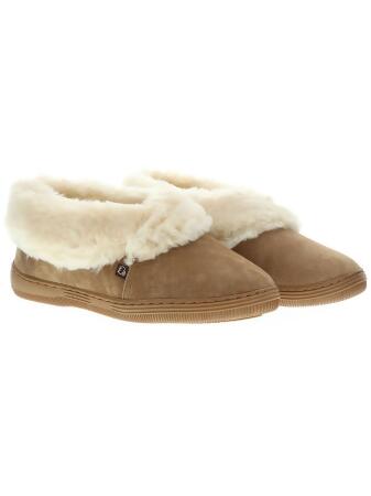 Lamo Womens Carmen II Suede Comfort Insole Bootie Slippers 
