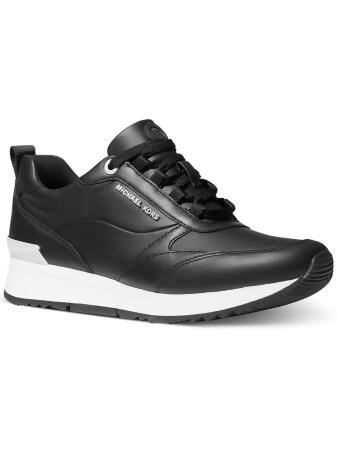 MICHAEL Michael Kors Womens Allie Stride Leather Casual and Fashion Sneakers 