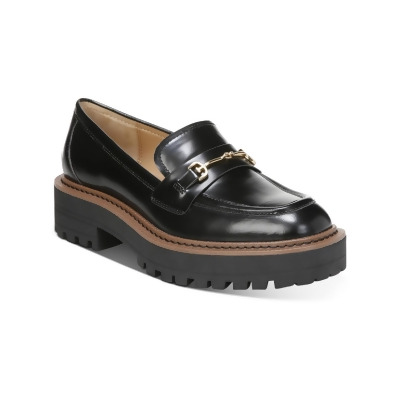 Sam Edelman Womens Laurs Leather Lug Sole Loafers 