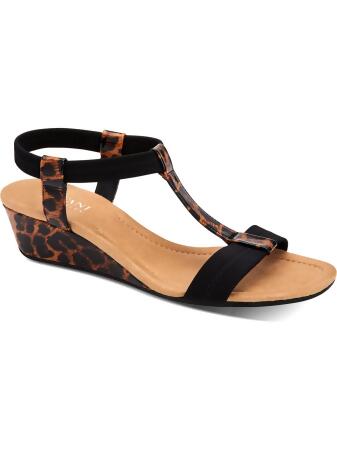 Alfani black wedge sandals hot sale