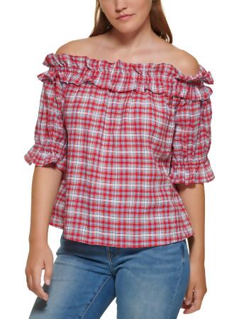 Tommy hilfiger best sale one shoulder top