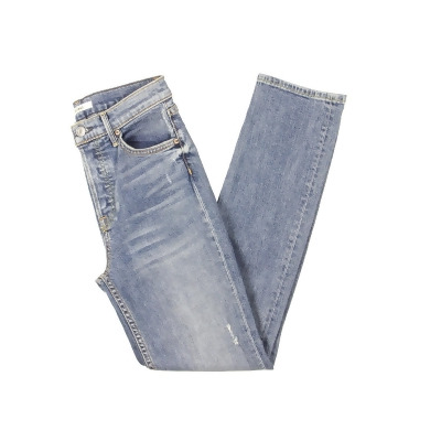 GRLFRND Womens Reed Denim Medium Wash Slim Jeans 