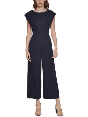 Calvin klein wide leg on sale jumpsuit