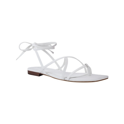 Marc Fisher Womens Latent Strappy Square Toe Thong Sandals 