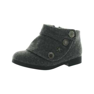 Blowfish Girls Stiggy-T Ruched Button Ankle Boots 