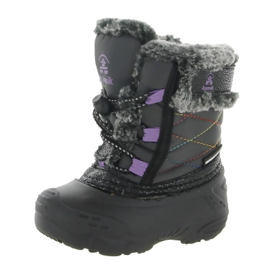 Kamik Girls Star 2 T Cold Weather Faux Fur Lined Winter & Snow Boots 