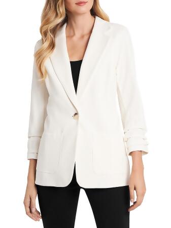 Vince camuto white top blazer