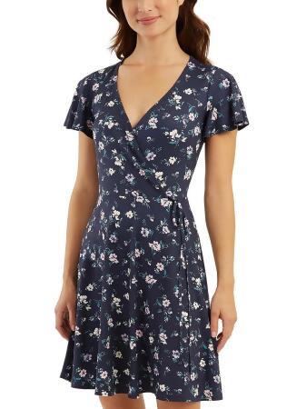 Juniors store wrap dress
