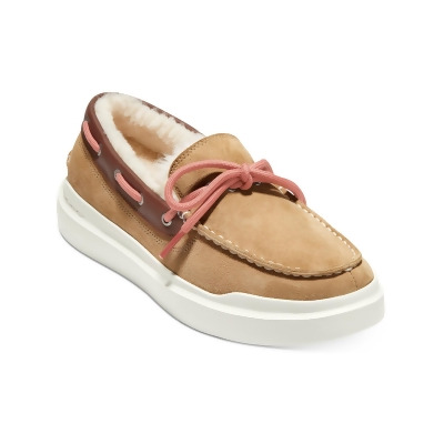 Cole Haan Womens Grand Pro Rally Moccasin Suede Slip On Boat Shoes 