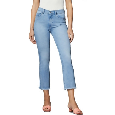 DL1961 Womens Bridget Bootcut Frayed Hem Bootcut Jeans 