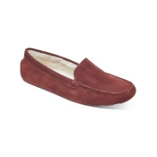 Rockport Womens Bayview Suede Cozy Moccasin Slippers