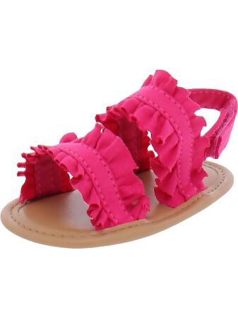 Baby Deer Slide Ruffled Sandals 