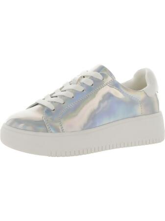 Steve Madden Girls ROCKAWY Little Kid Patent Casual and Fashion Sneakers 