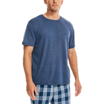 Nautica Mens Loungewear Crewneck Sleep Shirt 