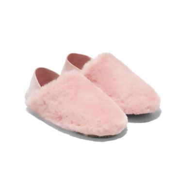 Cole Haan Womens Shearling Faux Fur Slip On Loafer Slippers 