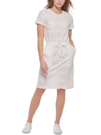Calvin klein outlet eyelet dress
