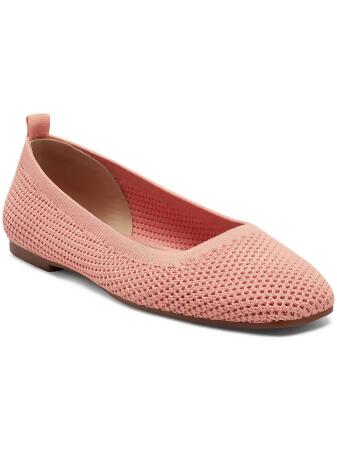 Lucky Brand Womens Daneric Cushioned Footbed Knit Ballet Flats 