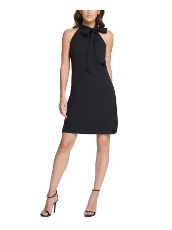 Vince camuto halter discount neck shift dress