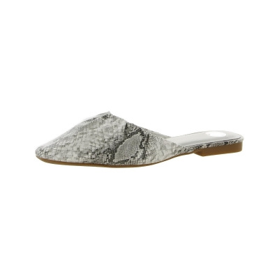 Journee Collection Womens Snake Print Slip-on Mules 