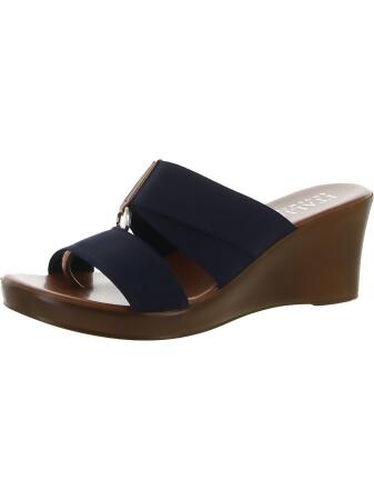 Ladies toe 2025 post wedge sandals