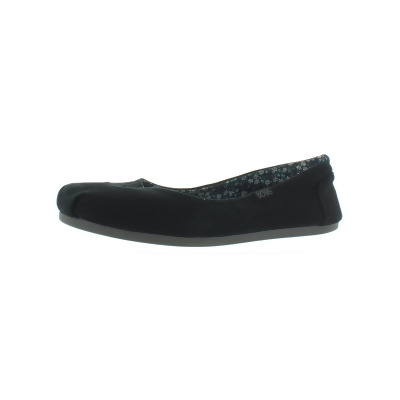 BOBS From Skechers Womens Bobs Plush - Turning Point Canvas Slip On Flats 