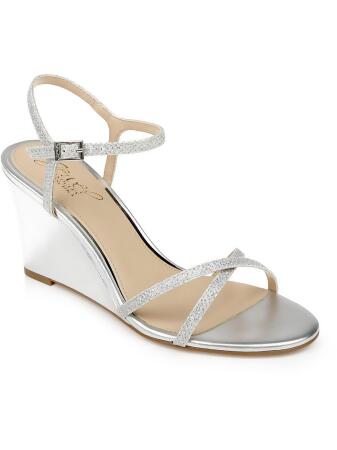 Badgley mischka wedge shoes shop