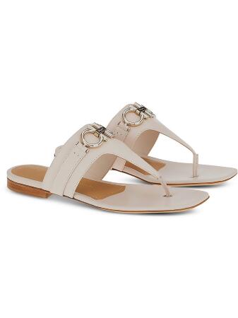 Salvatore ferragamo hotsell women's slide sandals