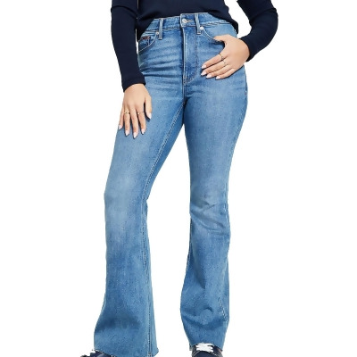 Tommy Jeans Womens High Rise Denim Flare Jeans 