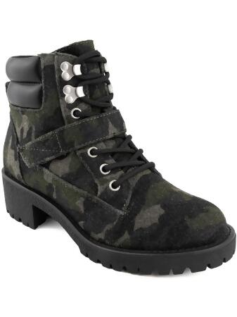 Sugar Womens Myisha Lug Sole Lifestyle Motorcycle Boots