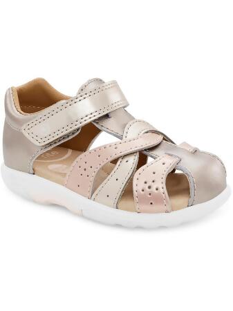 Stride Rite Xena Leather Closed Toe Sport Sandals 