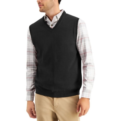 Club Room Mens V-Neck Pullover Sweater Vest 