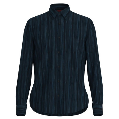 Hugo Mens Ermo Slim Fit Stripe Button-Down Shirt 