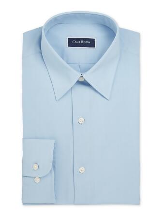 Club Room Mens Collared Suit Separate Button-Down Shirt 