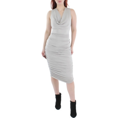 Ax Paris Womens Ruched Drapey Cocktail and Party Dress 