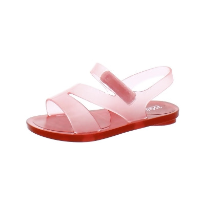 Mini Melissa Girls Toddler Ankle Strap Jelly Sandals 