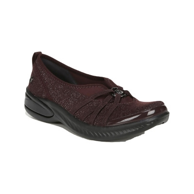 Bzees Womens Niche Cushioned Slip-On Sneakers 