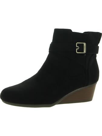 Dr scholls black suede booties sales
