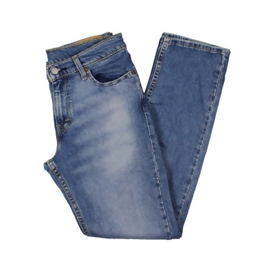 Levi Strauss & Co. Mens 511 Denim Distressed Slim Jeans 