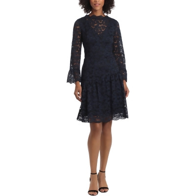 Maggy London Womens Lace Floral Cocktail and Party Dress 