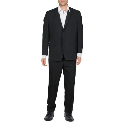 Marc New York by Andrew Marc Mens Formal Modern Fit Two-Button Suit 