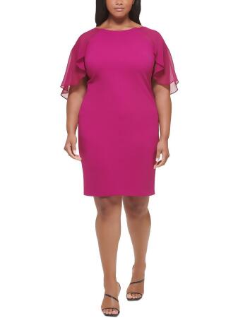 Cocktail and party calvin klein plus size dresses cheap