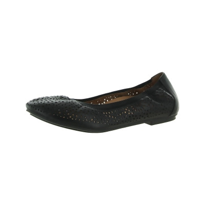 Vionic Womens Robyn Slip On Leather Ballet Flats 