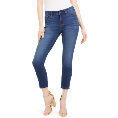Jen7 by 7 for All Mankind Womens Denim Medium Wash Skinny Jeans 