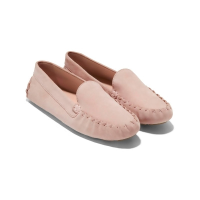 Cole Haan Womens Evelyn Driver Suede Gathered Moccasins 