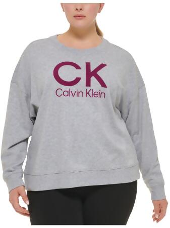 Calvin klein hotsell performance pink sweatshirt