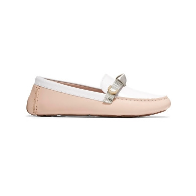 Cole Haan Womens Evelyn Leather Embellished Loafers 