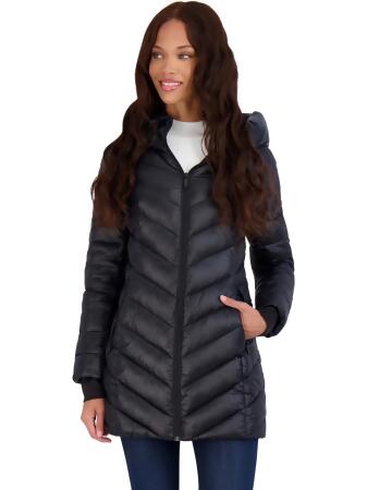 Women's fitted deals puffer coat