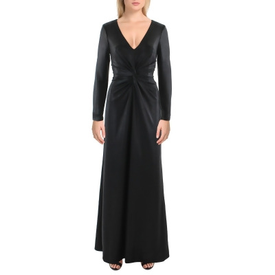 Lauren Ralph Lauren Womens Jersey Shimmer Evening Dress 